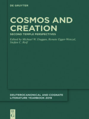 cover image of Cosmos and Creation
